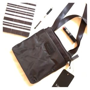 NWT grey cross body bag by Lipault Paris